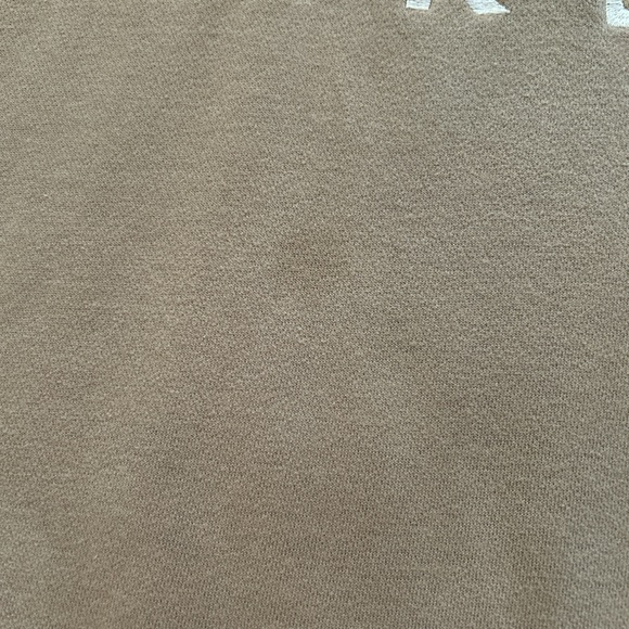 VINTAGE NIKE SPELL OUT QUARTER ZIP BEIGE SWEATSHIRT - Picture 2 of 7